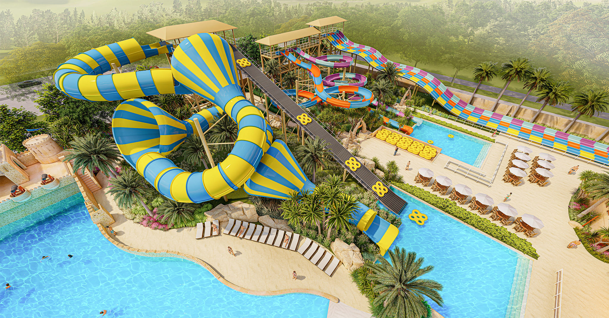 Water Park %E5%A4%A7%E5%9E%8B%E6%B0%B4%E6%BB%91%E6%A2%AF%E6%A8%AA%E7%89%88%E5%9B%BE