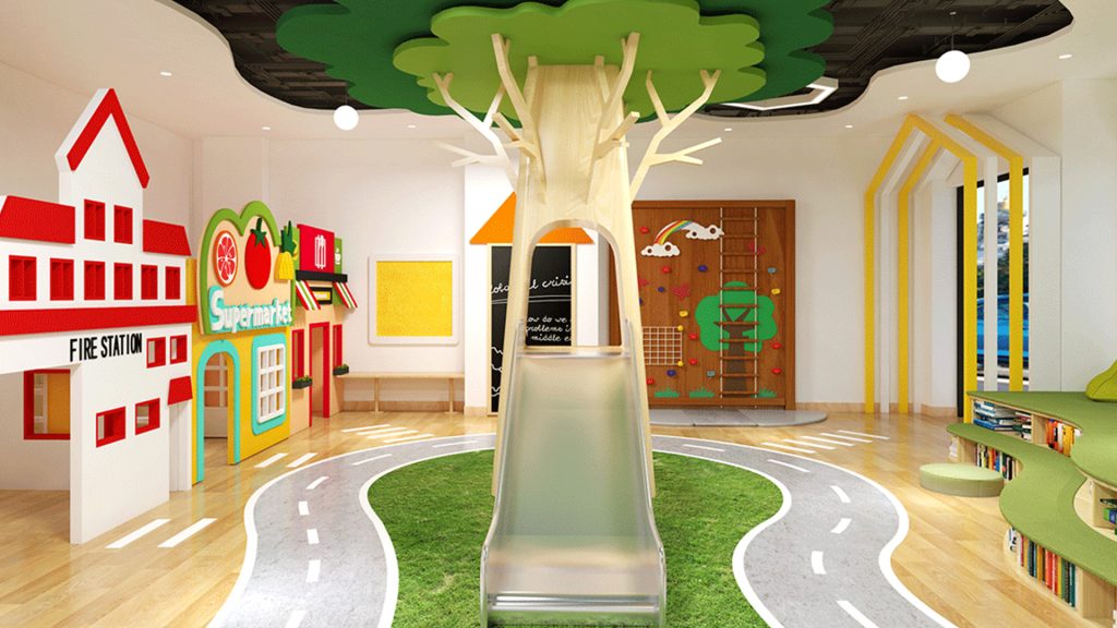Kids Town Play Space in Brooklyn, NY, USA