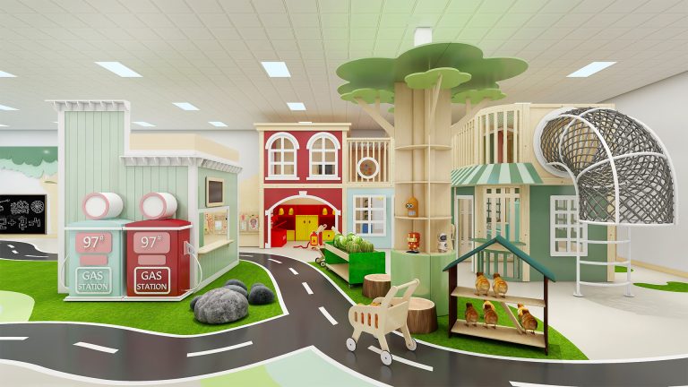 Indoor Playground Kids Café Design in Tennessee,USA