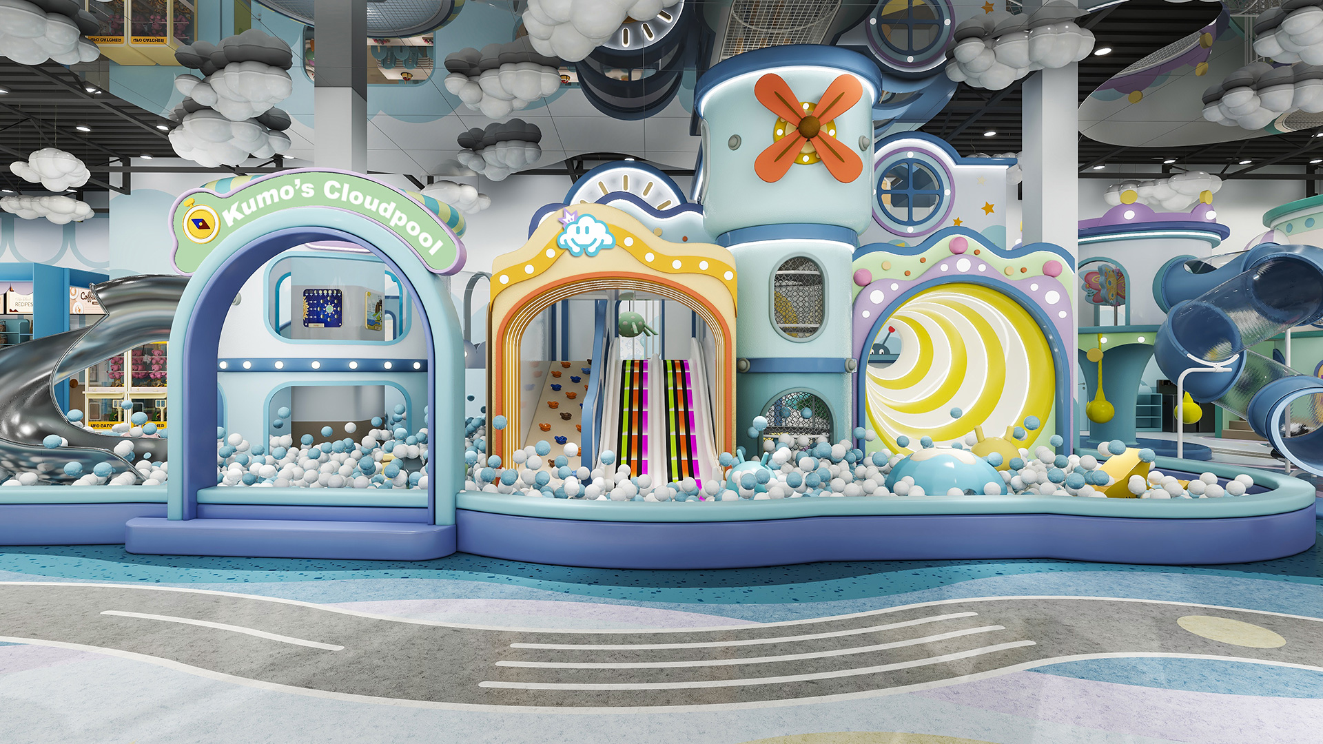 Kumo’s Wanderland Indoor Play Café in Texas, USA