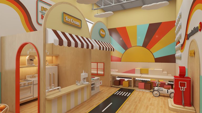 Built the Jitterbug Play Cafe in Michigan, USA
