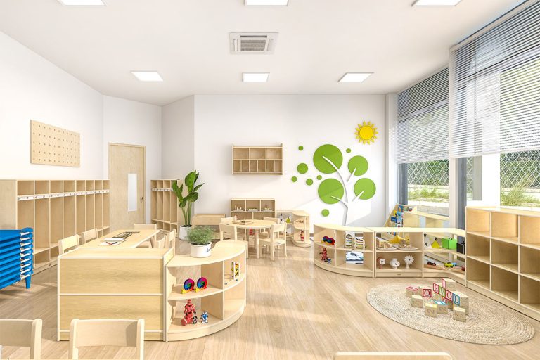 High Five Daycare Center Design, NY, USA