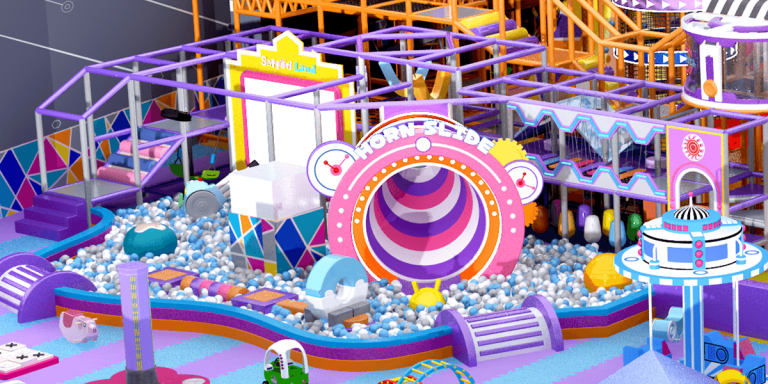 Trendy Urban Sports Indoor Playground
