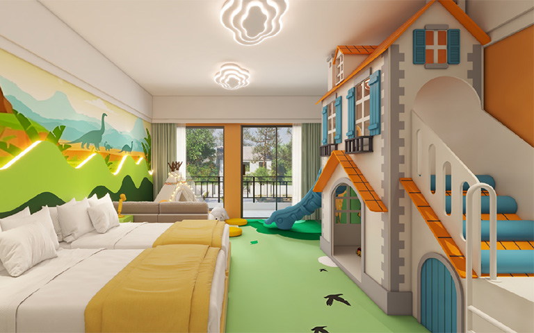 Indoor Playground family kid play center