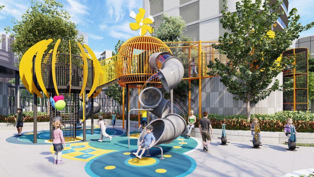 Chongqing Jiangbeizui No. 5 Real Estate Playground