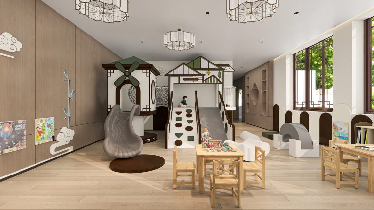 Hotel Chinese-style Family Room Design