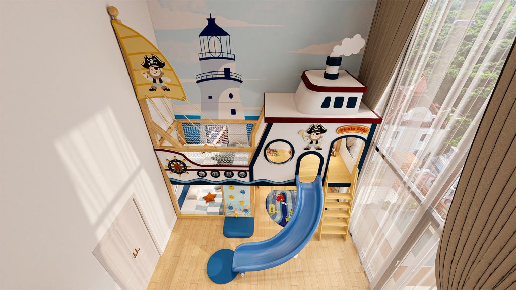 MooTon × Fogang Customized "Pirate Adventure" Themed Family Room