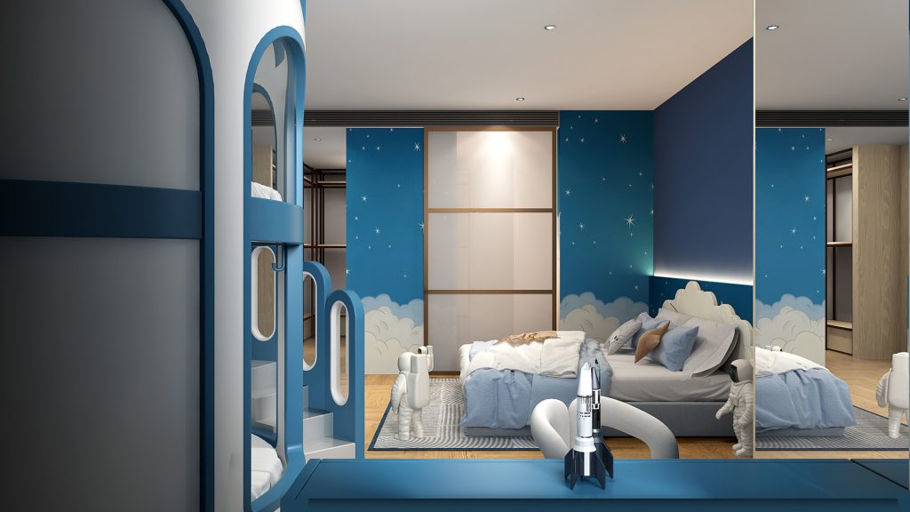 Meilin Lake Hotel Family-Themed Rooms Design by MooTon Group