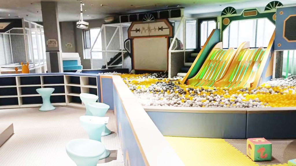 Children’s Playground in the Bathroom Center