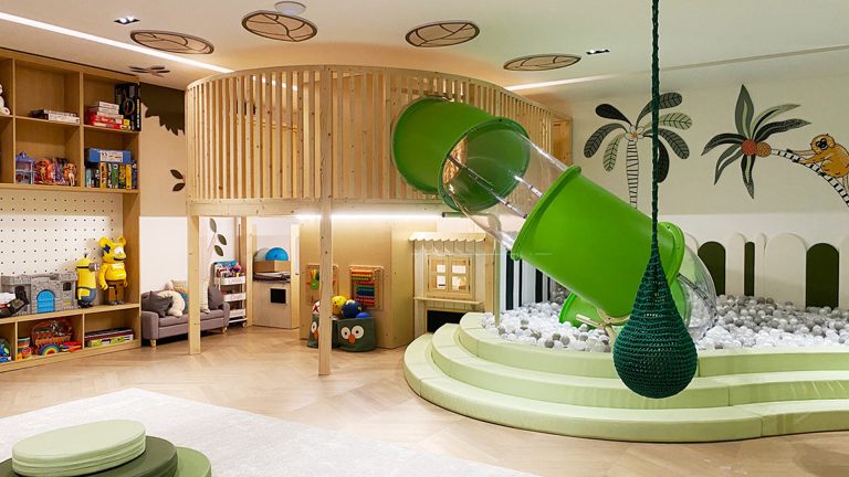 Nouf International School Indoor Playground Setup, KSA