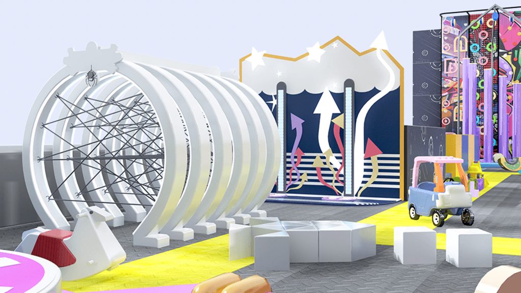 Indoor children’s adventure park in Uzbekistan