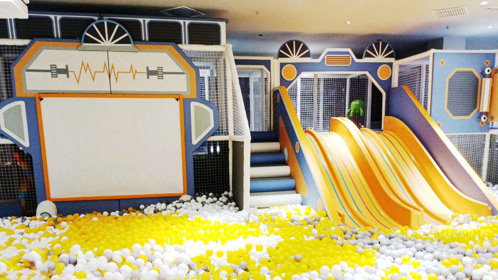 Children’s Playground in the Bathroom Center