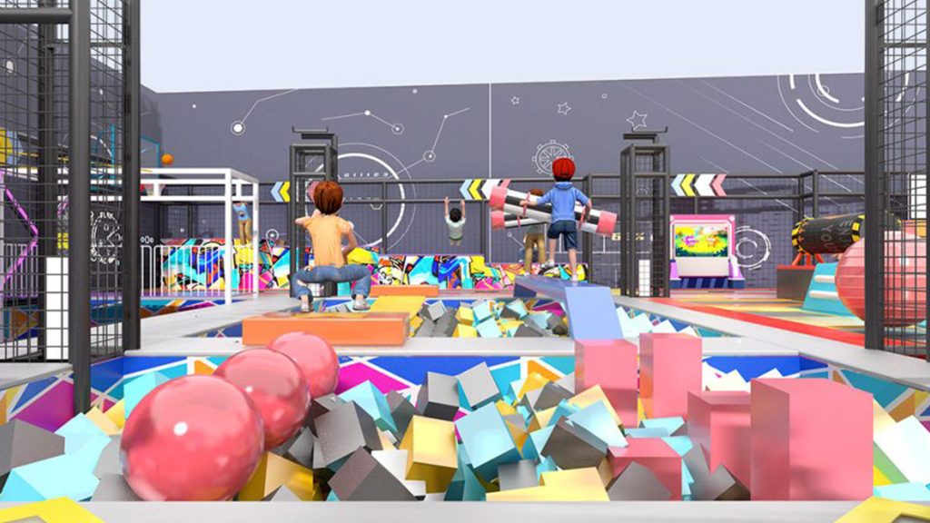 Indoor children’s adventure park in Uzbekistan