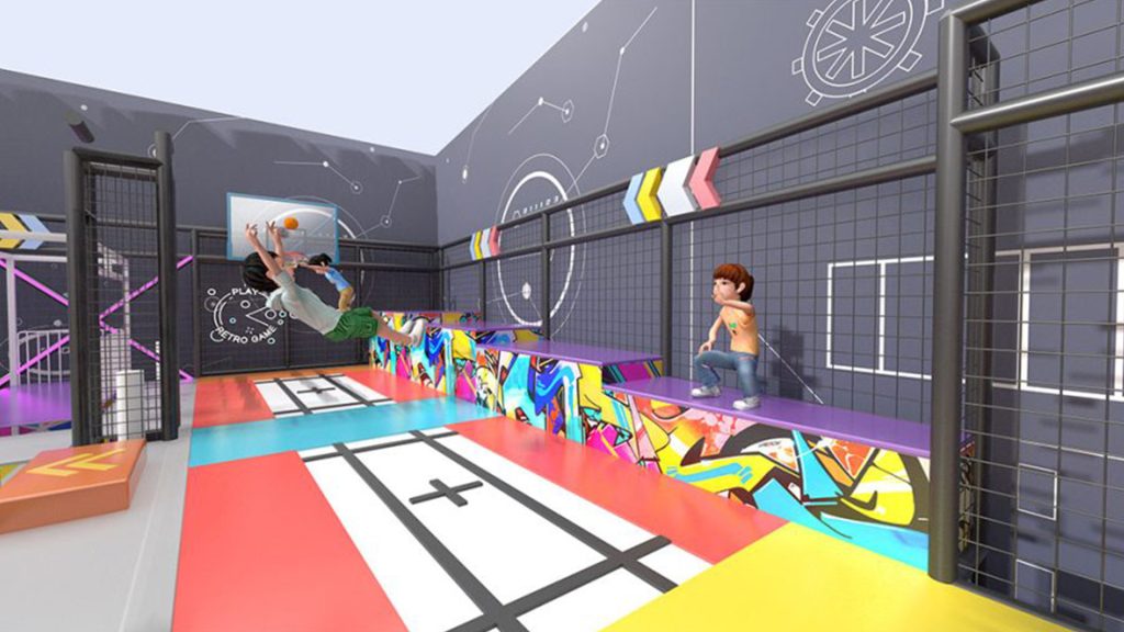 Indoor children’s adventure park in Uzbekistan