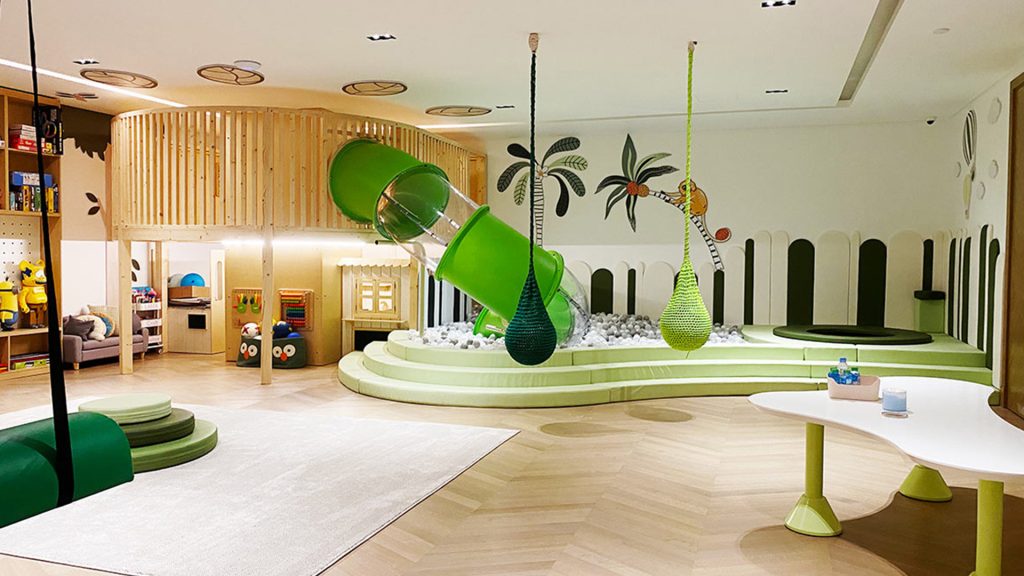Nouf International School Indoor Playground Setup, KSA
