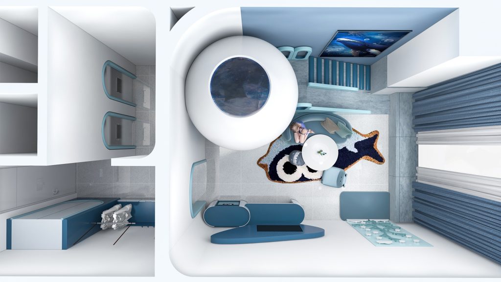 Zhuhai Coastal Ocean-Themed Family Suite
