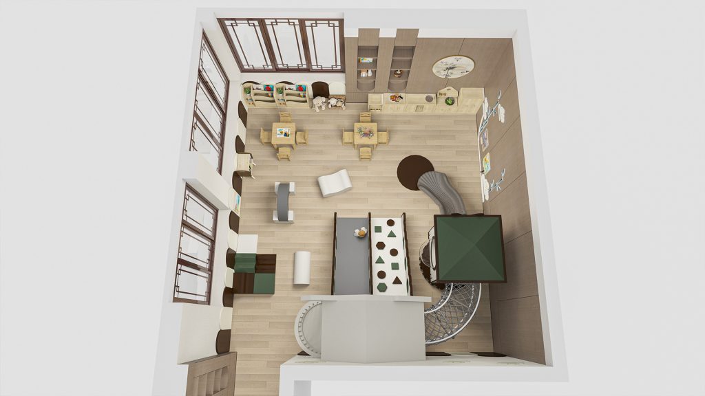 Hotel Chinese-style Family Room Design