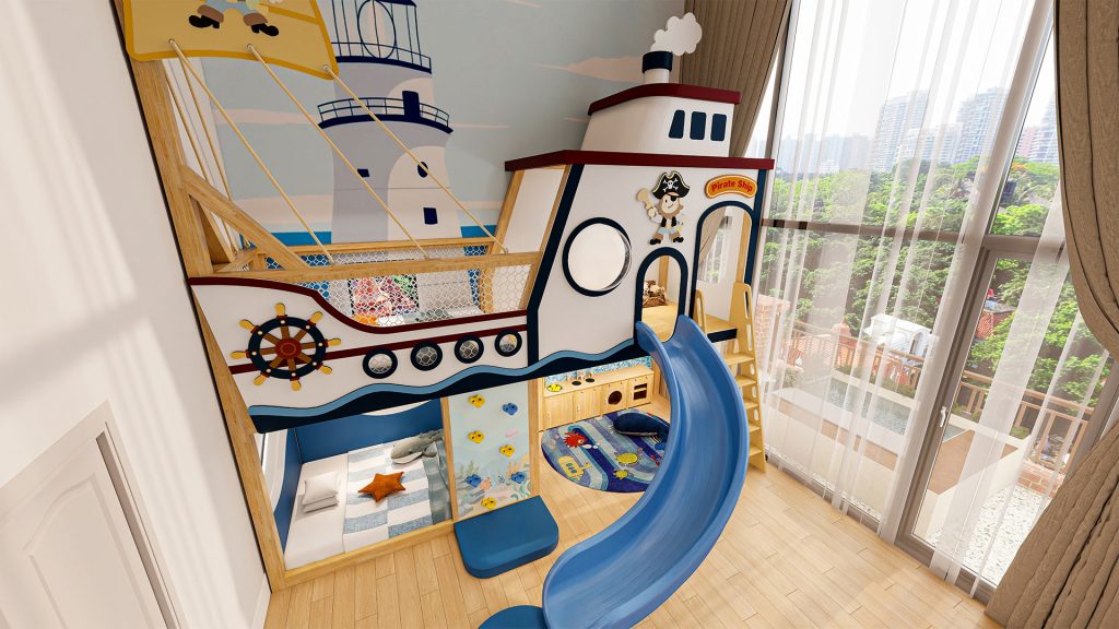 MooTon × Fogang Customized "Pirate Adventure" Themed Family Room