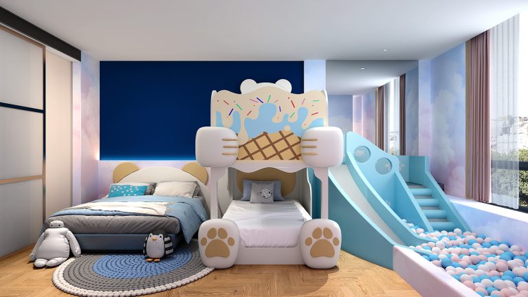 Meilin Lake Hotel Family-Themed Rooms Design by MooTon
