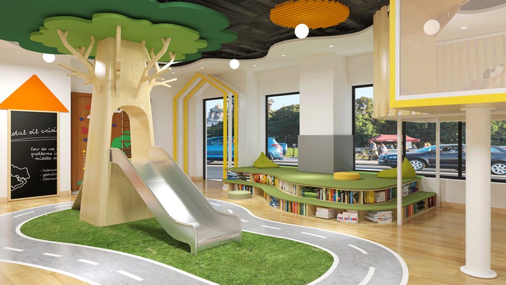 Kids Play Space in Brooklyn, NY, USA