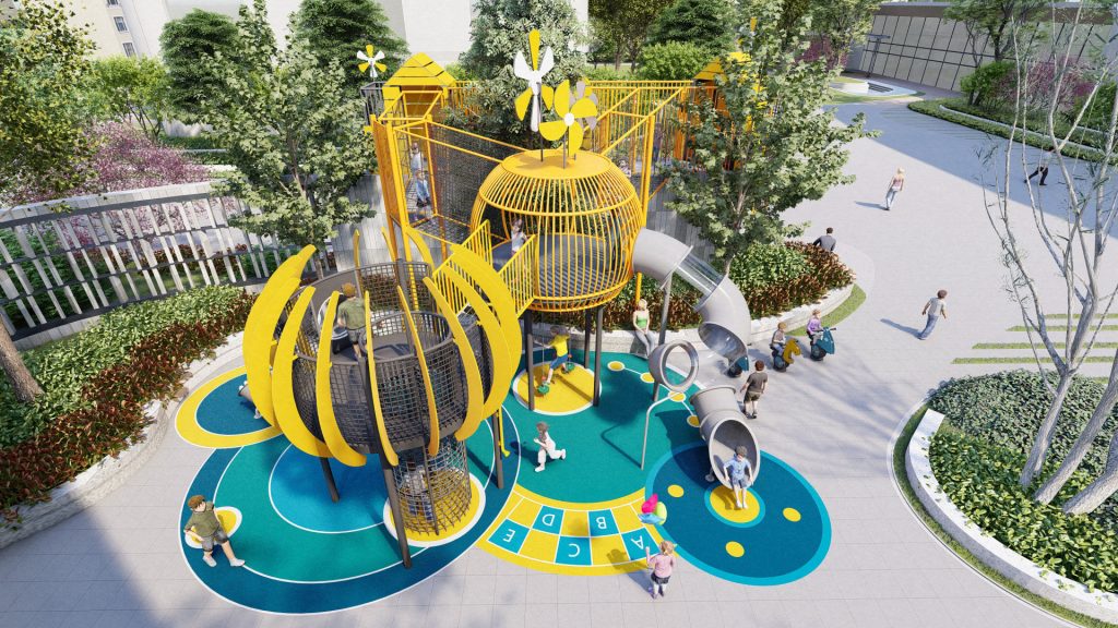 Chongqing Jiangbeizui No. 5 Real Estate Playground
