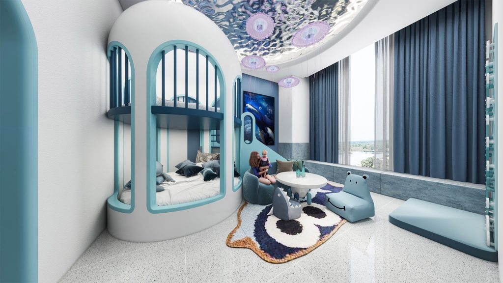 Zhuhai Coastal Ocean-Themed Family Suite