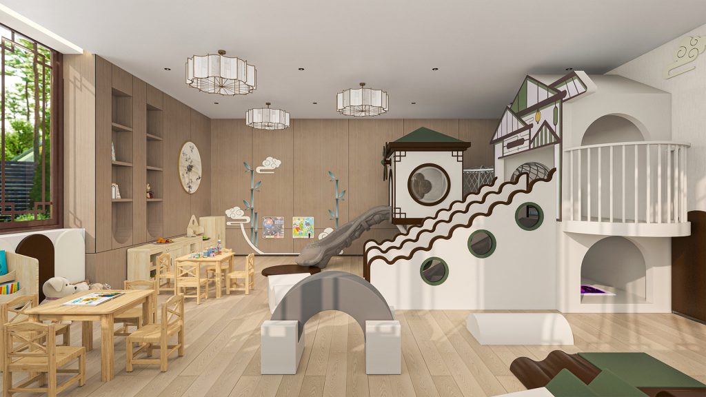 Hotel Chinese-style Family Room Design