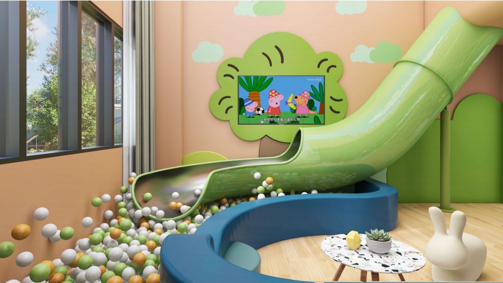 Giraffe Hotel Kids Room | The Long-Necked Forest Adventure Camp