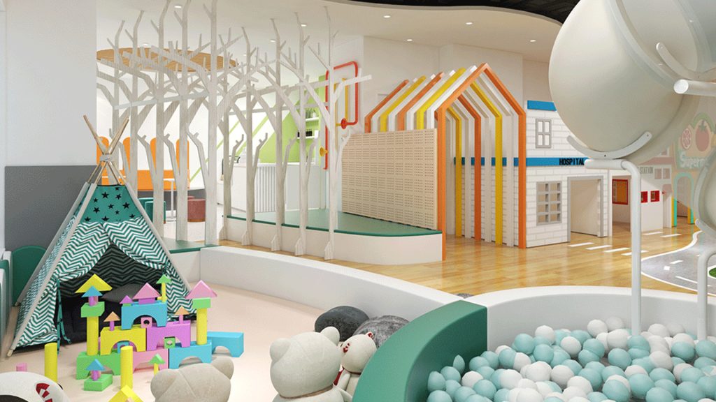 Kids Play Space in Brooklyn, NY, USA