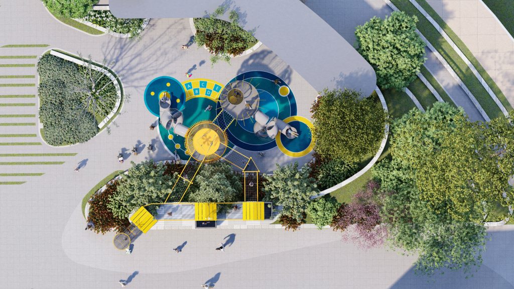 Chongqing Jiangbeizui No. 5 Real Estate Playground
