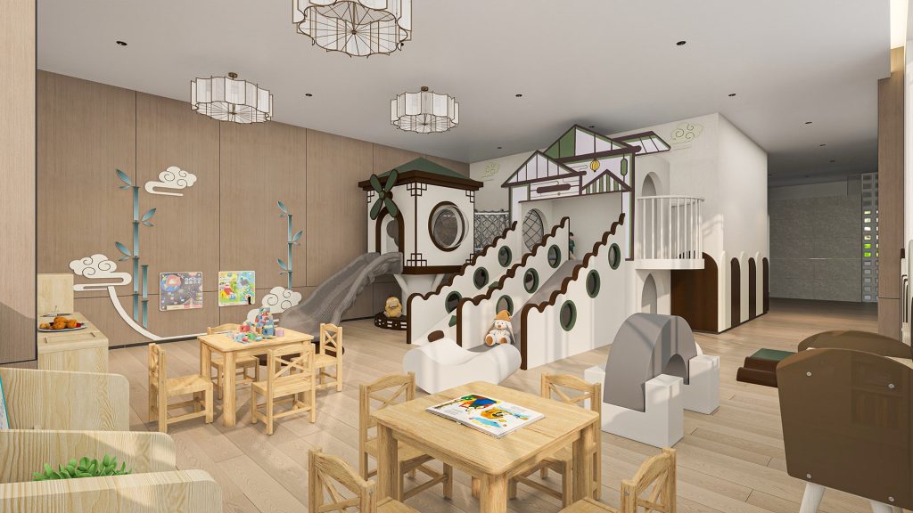 Hotel Chinese-style Family Room Design