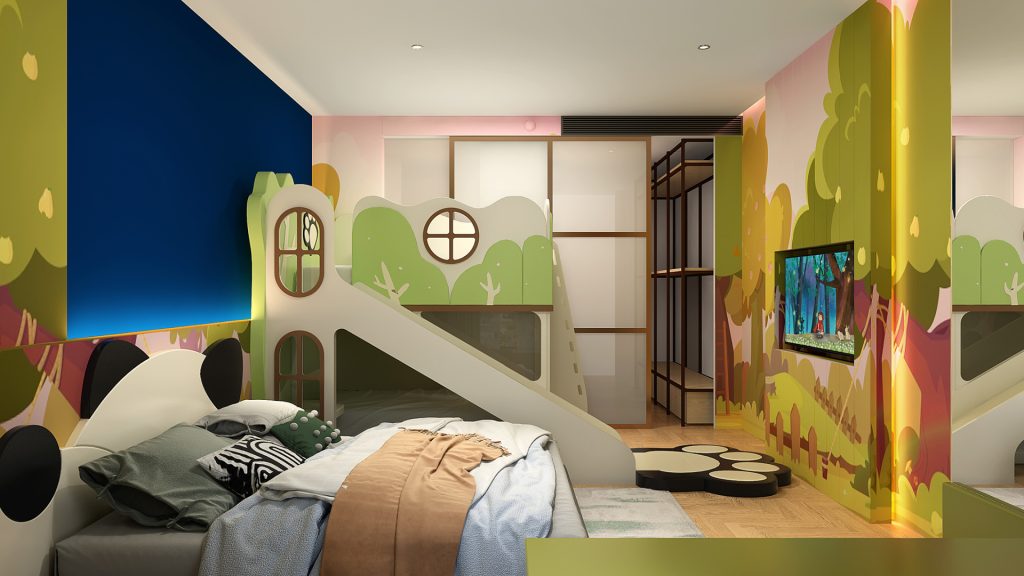 Meilin Lake Hotel Family-Themed Rooms Design by MooTon Group