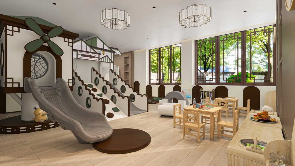 Hotel Chinese-style Family Room Design