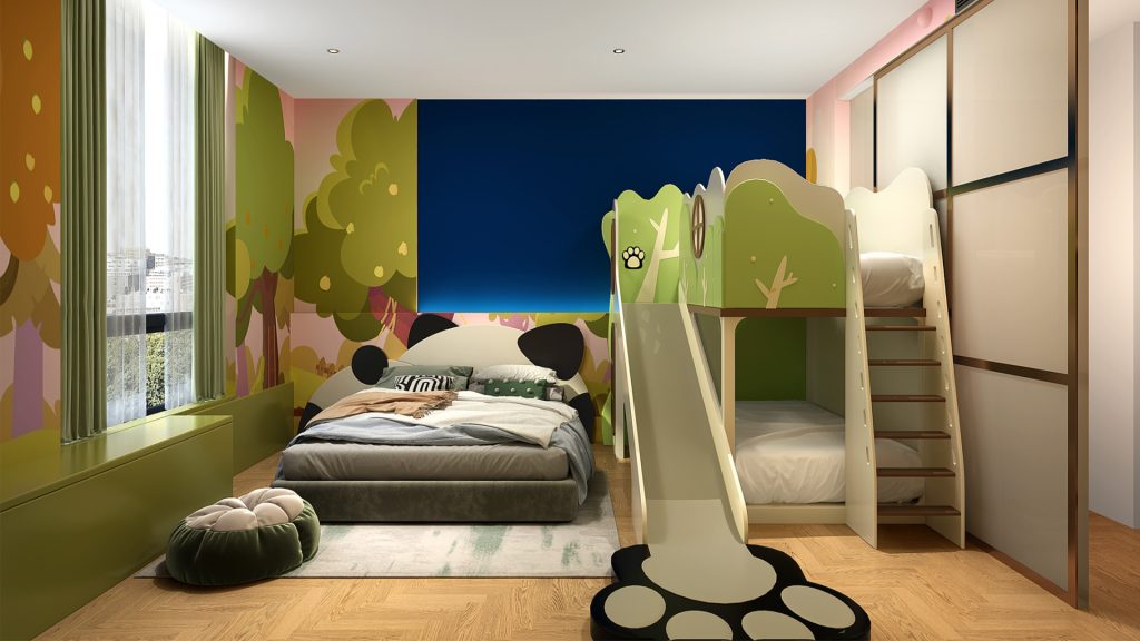 Meilin Lake Hotel Family-Themed Rooms Design by MooTon Group