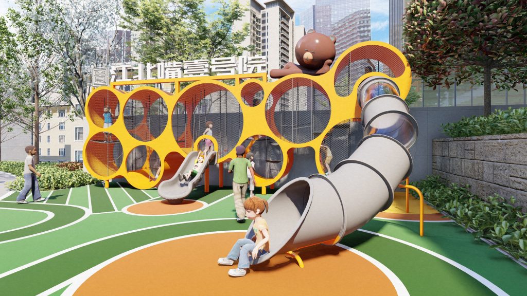 Chongqing Jiangbeizui No. 5 Real Estate Playground