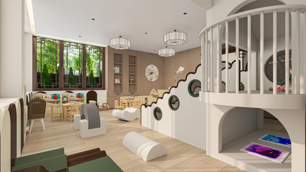 Hotel Chinese-style Family Room Design