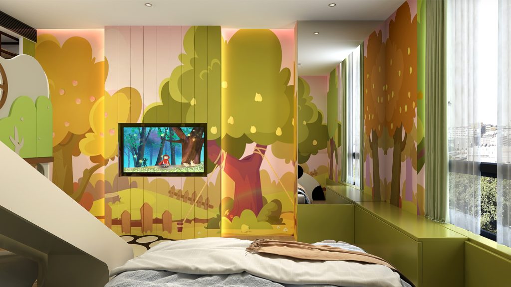 Meilin Lake Hotel Family-Themed Rooms Design by MooTon Group