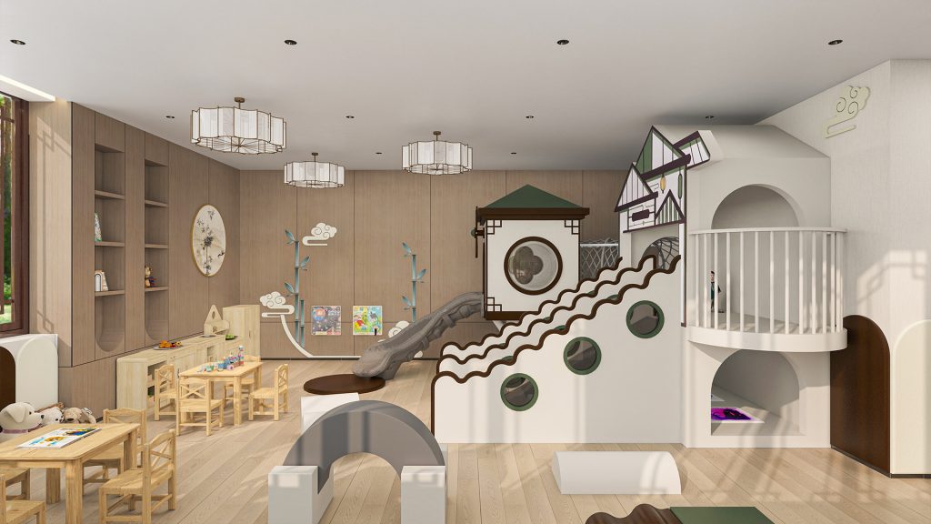 Hotel Chinese-style Family Room Design