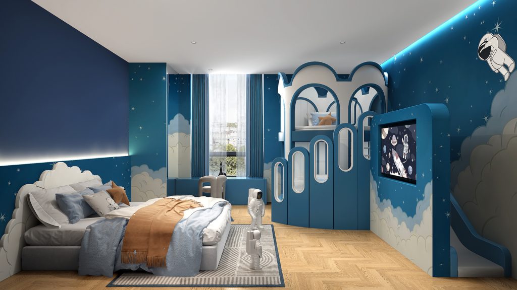 Meilin Lake Hotel Family-Themed Rooms Design by MooTon Group