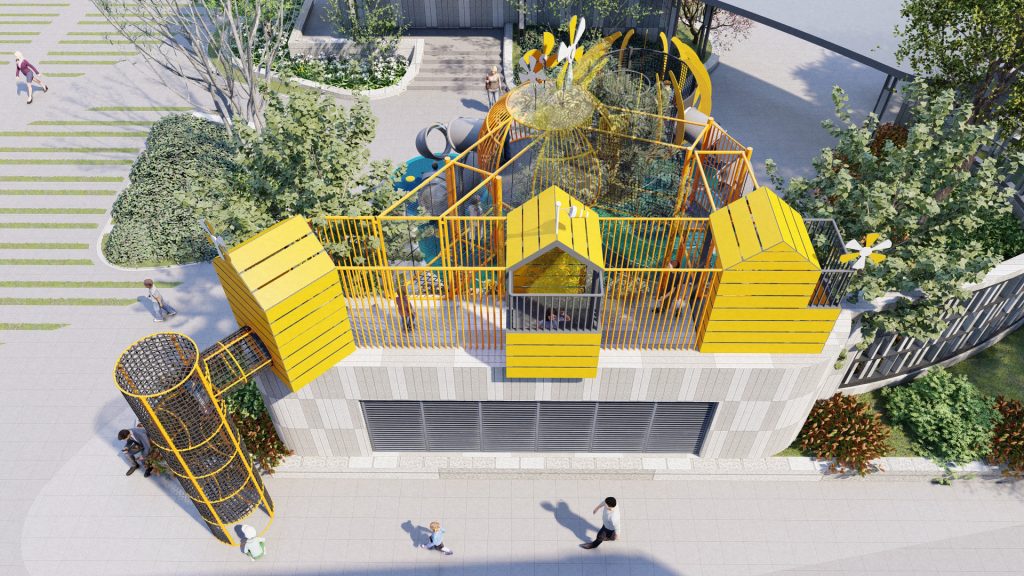 Chongqing Jiangbeizui No. 5 Real Estate Playground