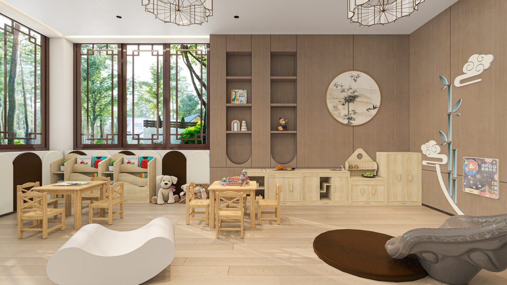 Hotel Chinese-style Family Room Design