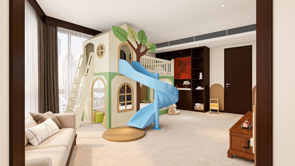 shenzhen yinshan resort – hotel family room design & build 5