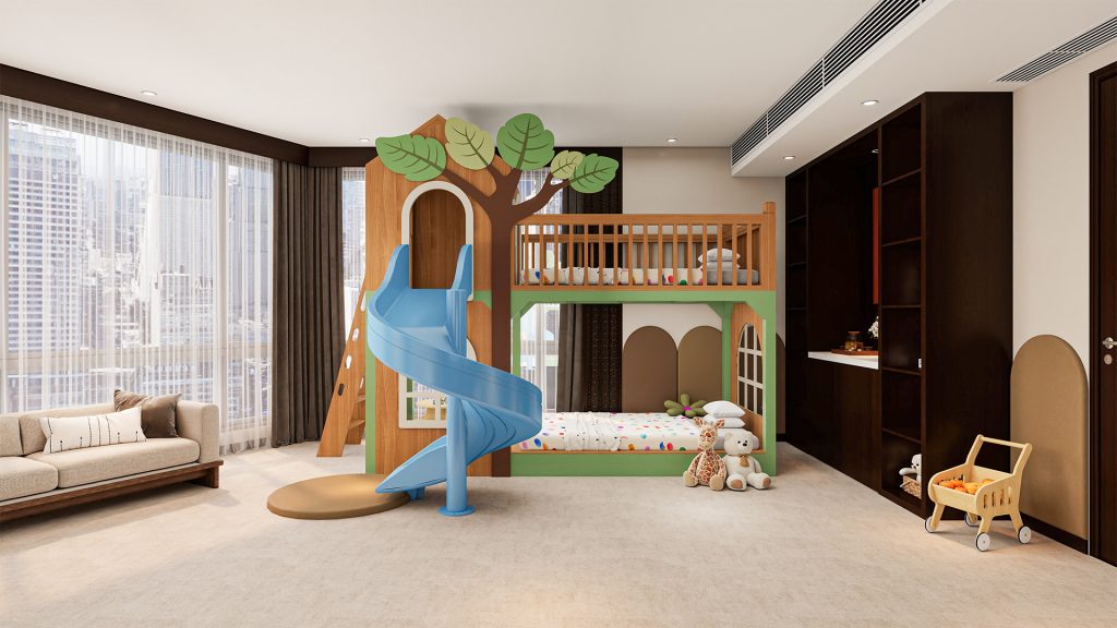 shenzhen yinshan resort – hotel family room design & build 7