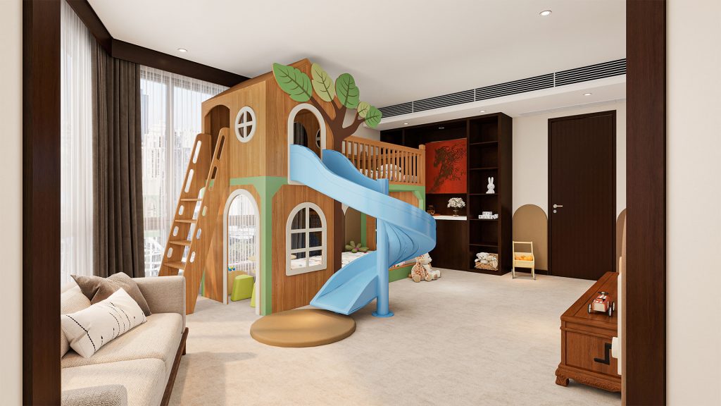 shenzhen yinshan resort – hotel family room design & build 8