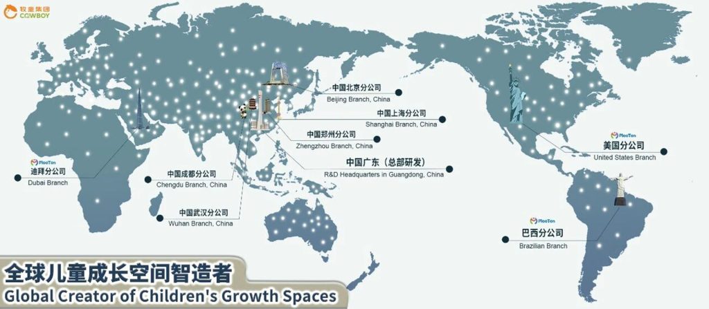 MooTon's South American Branch-commercial custom playground equipment supplier