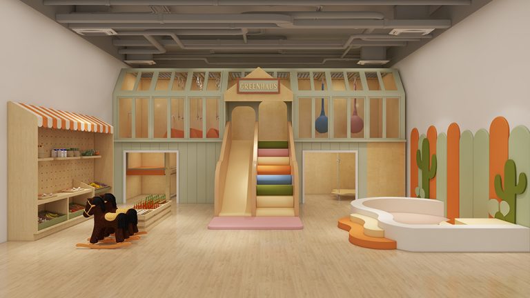 Greenhouse Play Cafe, Texas, USA – Designed by 4 Little Pigs