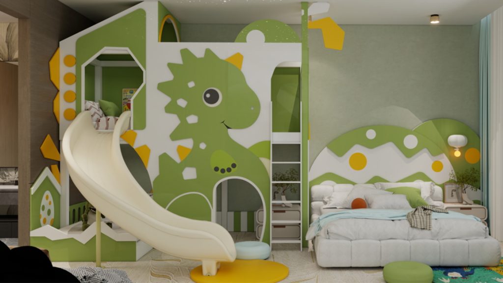 Shandong Theme Family Suite Design for Hotel