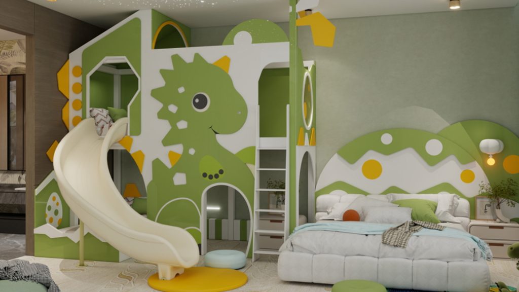 Shandong Theme Family Suite Design for Hotel