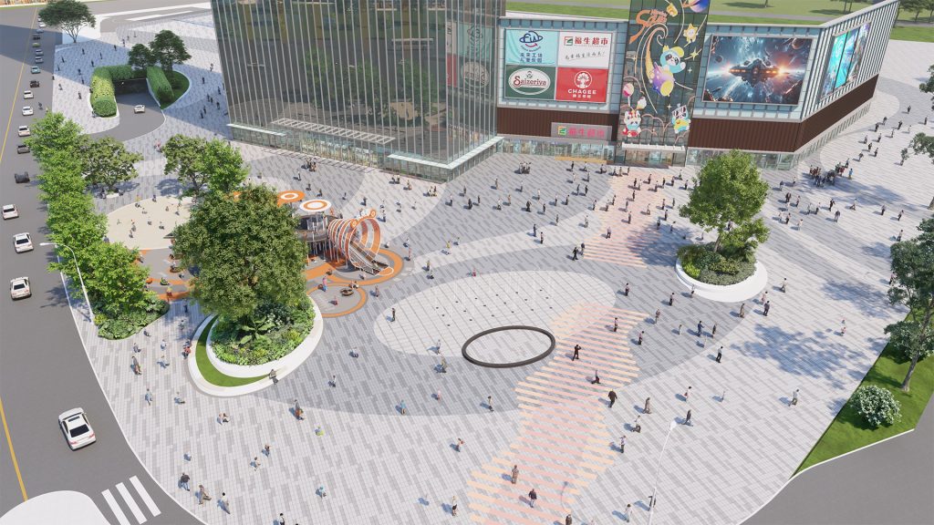 Foshan Yueran Plaza · Children's Non-Powered Playground Equipment