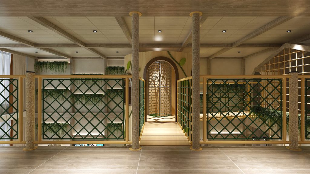 Forest-themed Treehouses Family Indoor Room and Age-Restricted Playroom